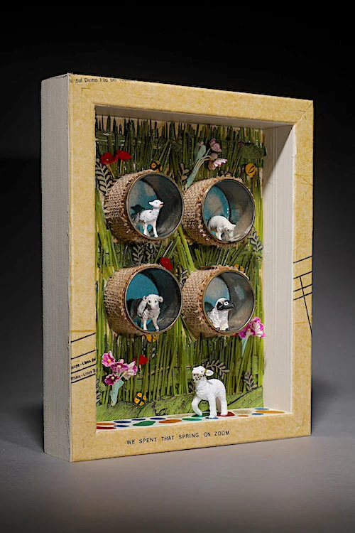 COVID-19アート作品 Covid+-+19+Triptych+-+We+Spend